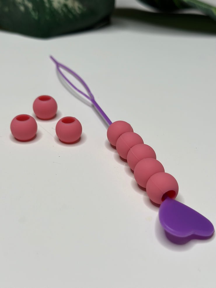 Silicone Hair Beads